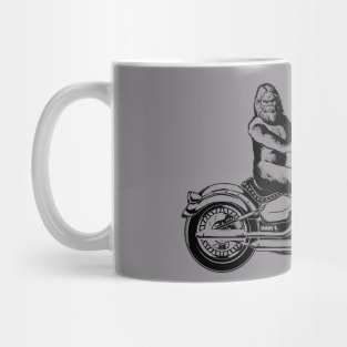 Bigfoot on Motorcycle Mug